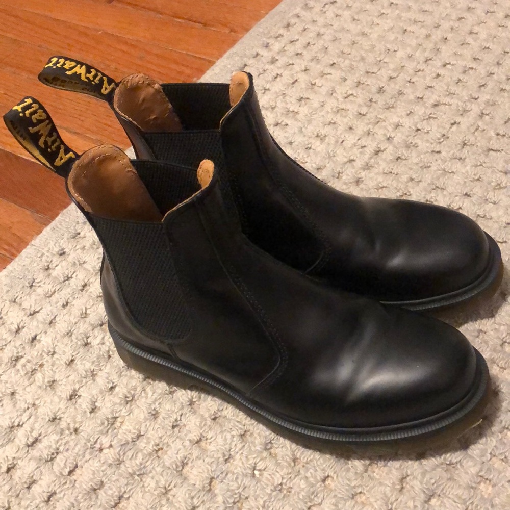 Dr. Marten size 10 women or size 8 men black boots